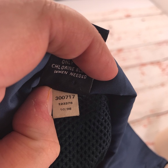 Gap Vintage Windbreaker Pull Over Blue Jacket - Picture 7 of 7